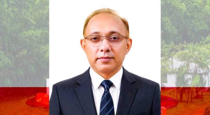 নোয়াখালী বিজ্ঞান ও প্রযুক্তি বিশ্ববিদ্যালয়ের নতুন ট্রেজারার অধ্যাপক ড. মো: হাছান